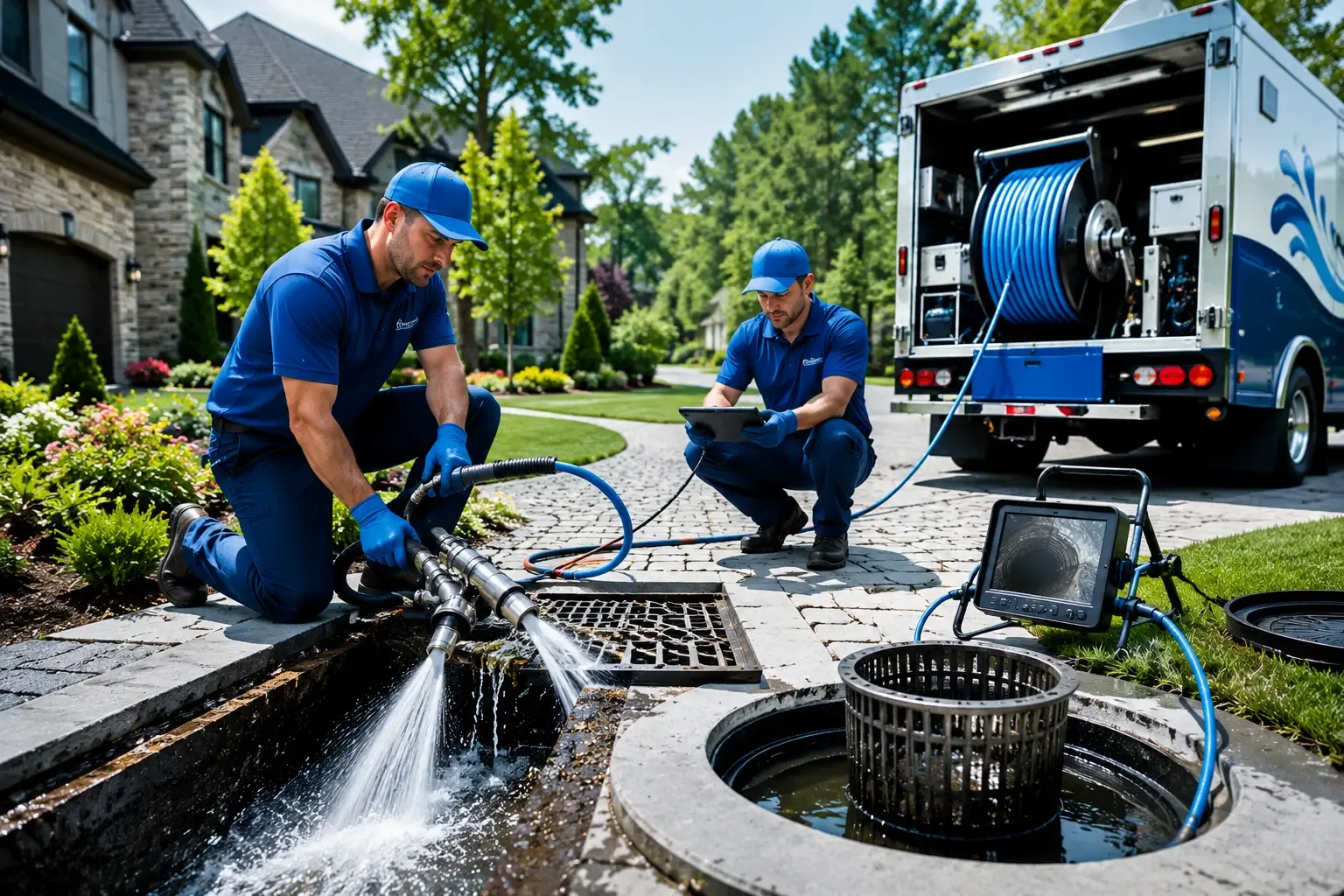 Local outdoor drain cleaning professionals in Freelandville, IN
