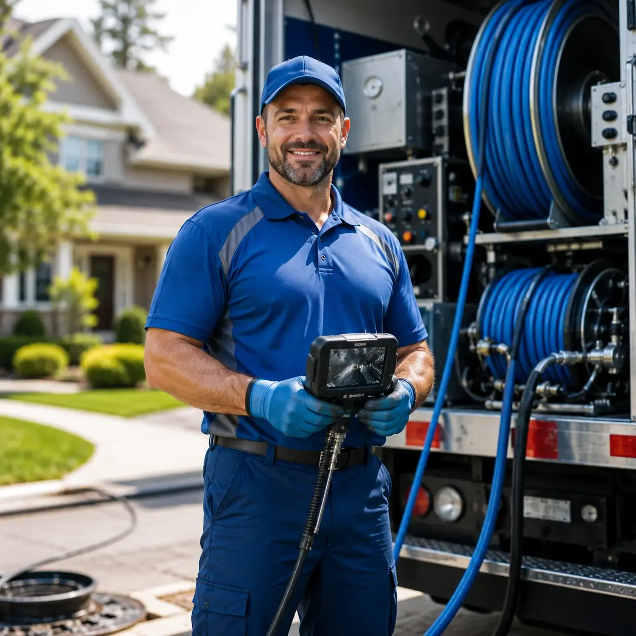 Local outdoor drain cleaning specialists in Freelandville, IN
